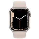 Apple Watch Series 7 41 мм (сияющая звезда/сияющая звезда спортивный) (MKMY3)